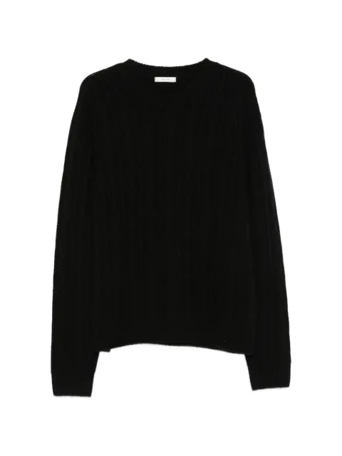 The Row Nanni cable-knit crew-neck sweater