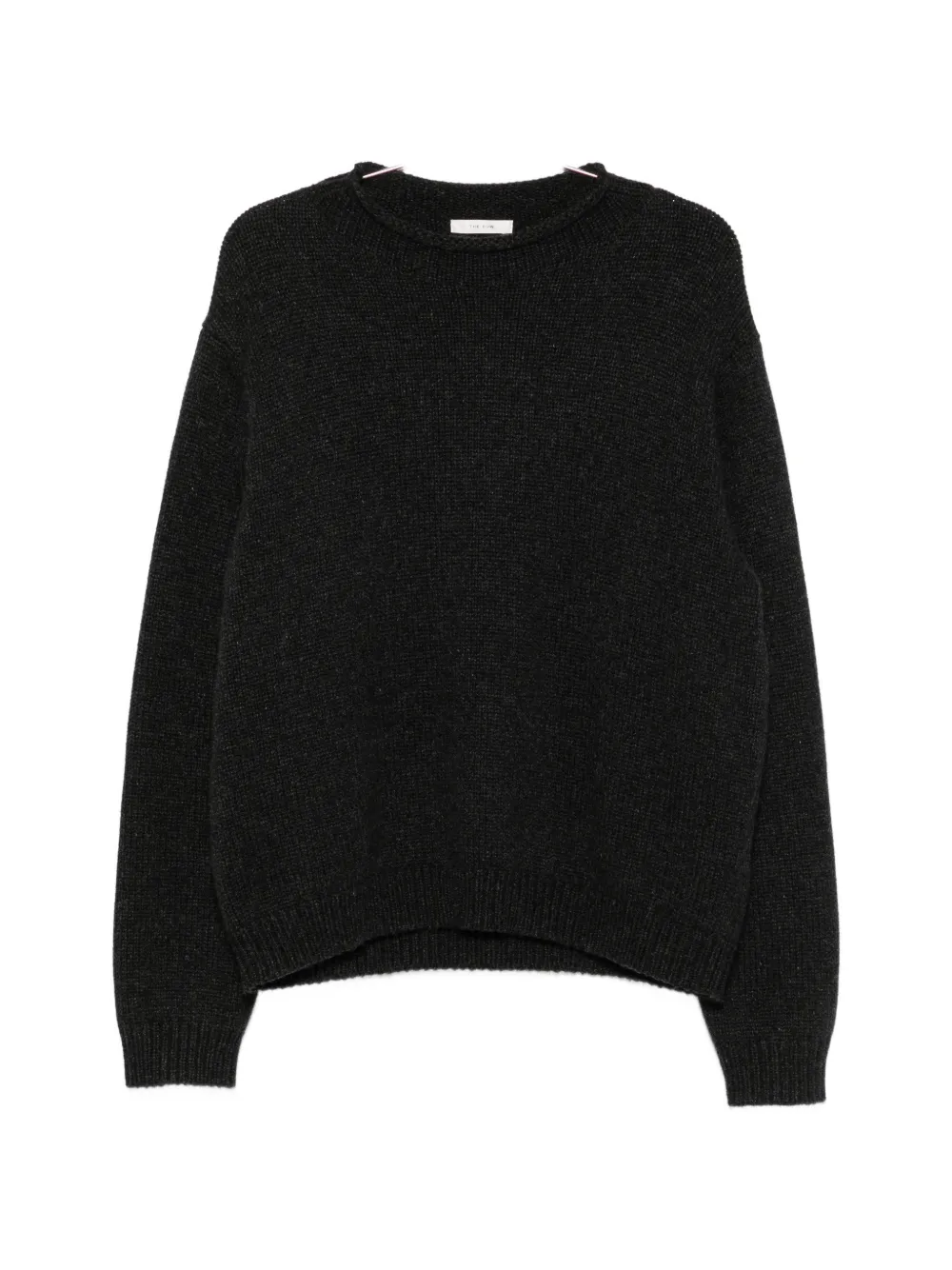 The Row Markhim ribbed-knit crew-neck sweater - Grau