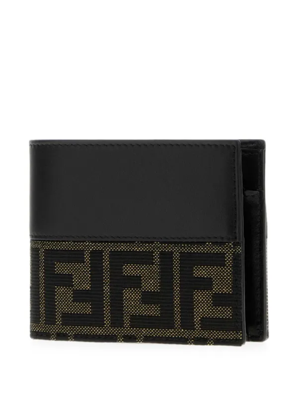 FENDI 二つ折り財布 | ブラック | FARFETCH JP