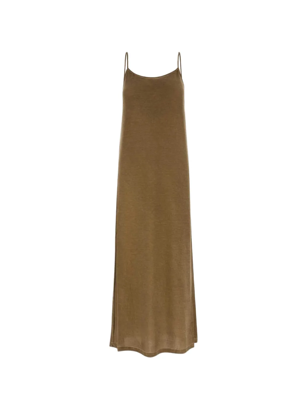Uma Wang Daya spaghetti-strap maxi dress - Marrone