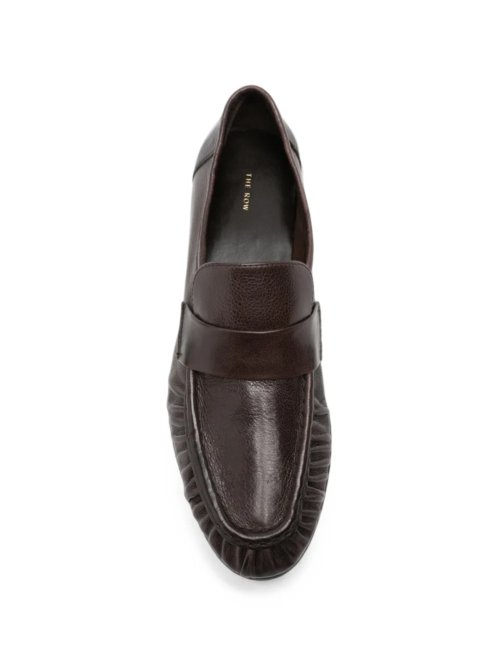 The Row leather loafers Bruin