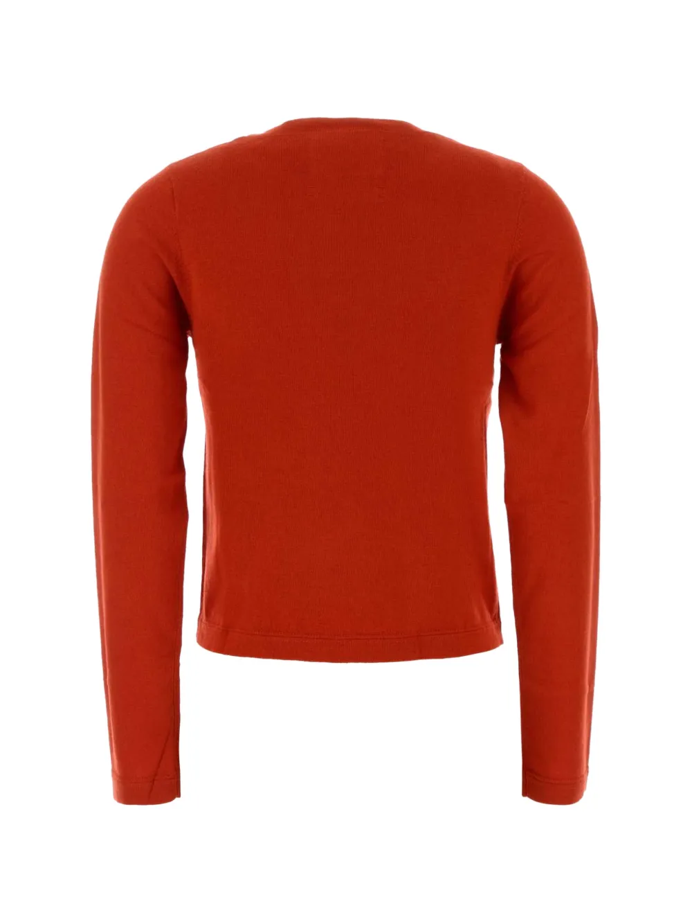 extreme cashmere N°451 T-shirt met ronde hals en lange mouwen Rood