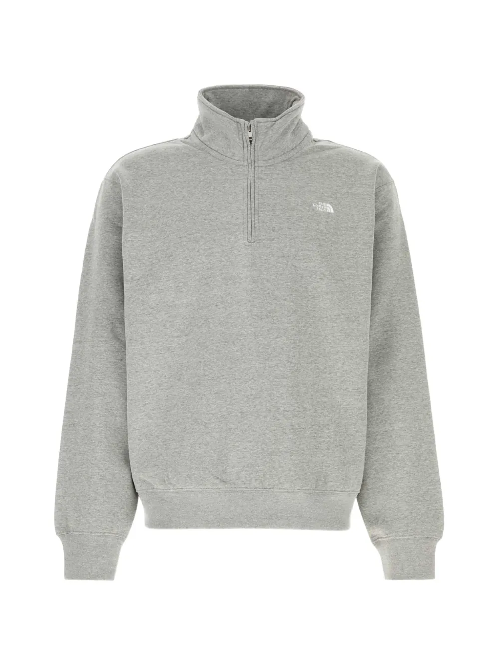 The North Face Essential Simple Dome relaxed 1/4 zip sweatshirt - Grigio