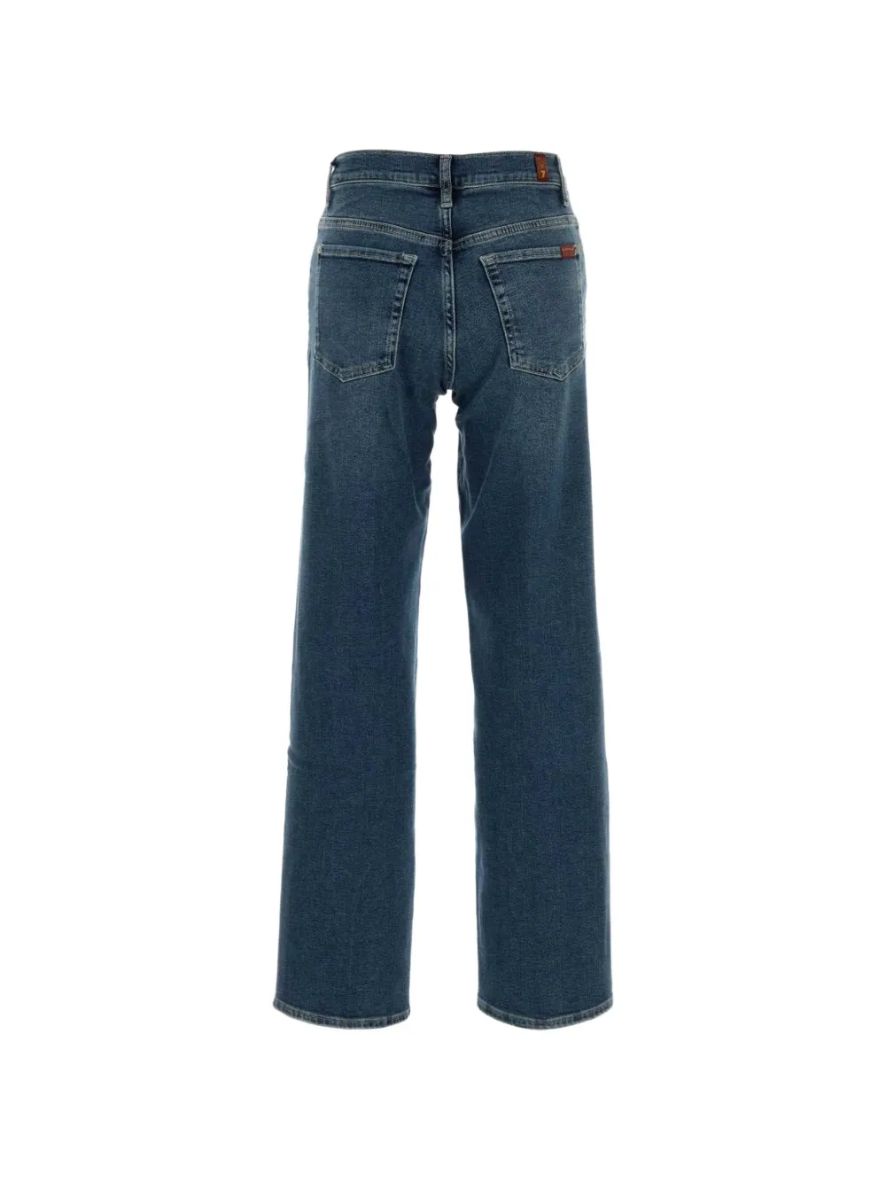 7 For All Mankind Stovepipe stretch jeans Blauw
