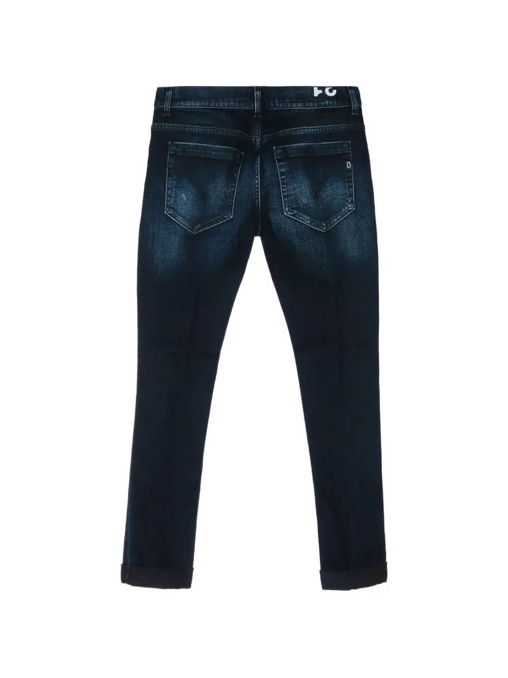 DONDUP George gerafelde jeans Blauw