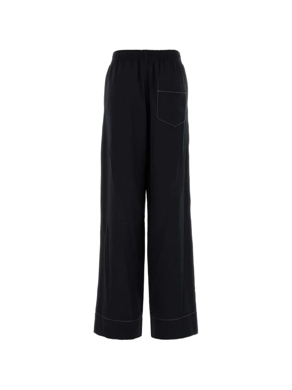 A.P.C. Lucy broek met wijde pijpen Blauw