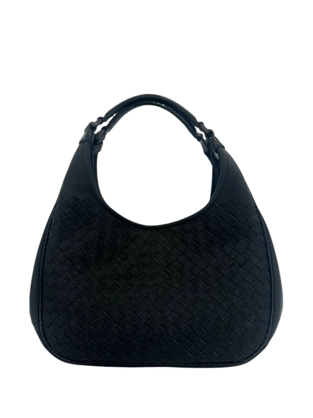 Bottega Veneta Pre-Owned 2012-2026 PVC Intrecciato Campana shoulder bag - Schwarz