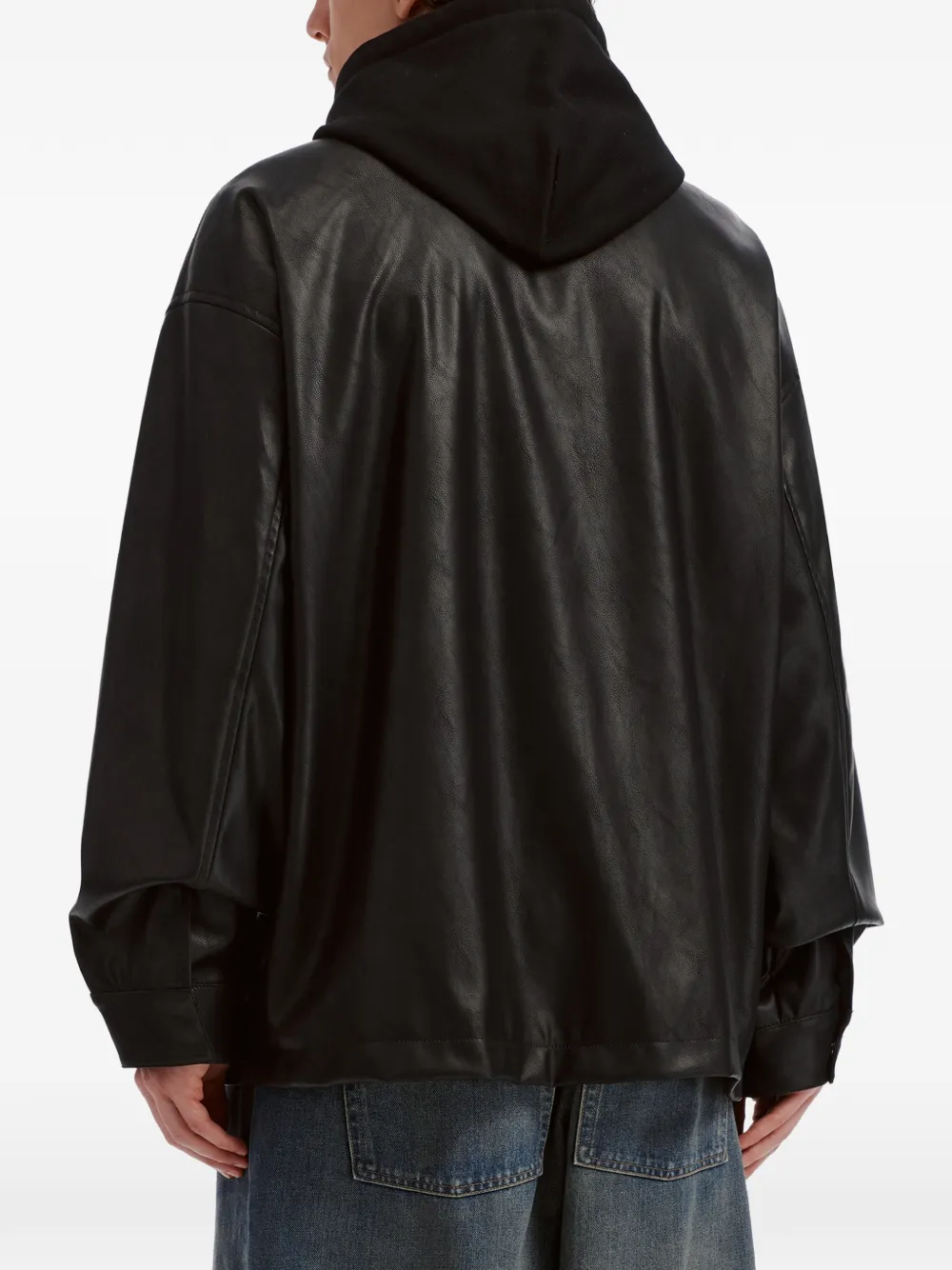 izzue Jack met capuchon Zwart