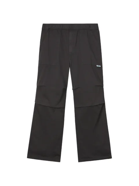 izzue panelled elasticated-waist trousers