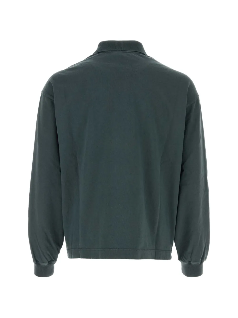 Prada Poloshirt met logopatch Groen
