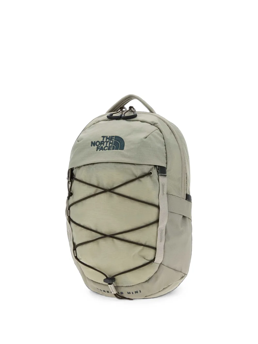 The North Face Kleine Borealis rugzak met bungeekoord Groen