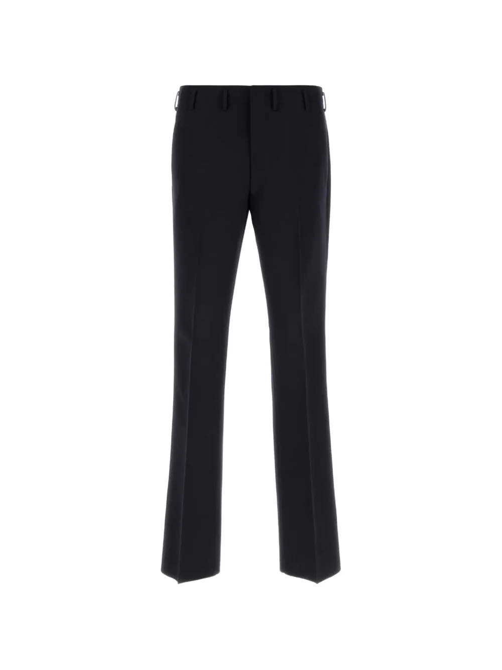 Prada Straight wollen broek Zwart