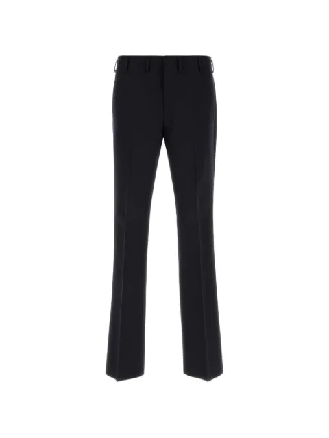 Prada straight-leg wool trousers