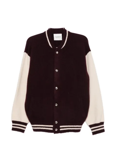 Laneus stripe-detail bomber jacket
