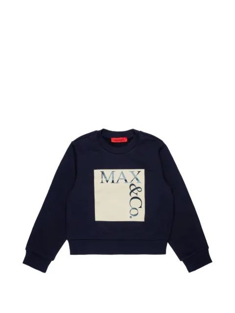 MAX&Co. Kids Moletom com estampa de logo