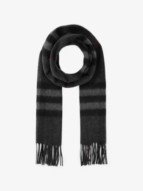 Burberry Embroidered cashmere scarf