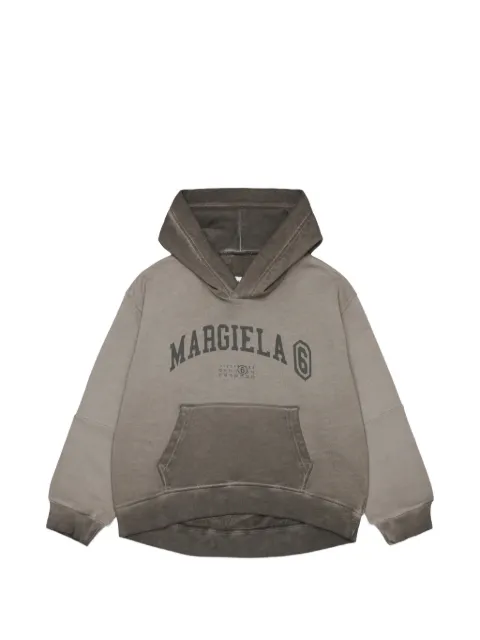 MM6 Maison Margiela Kids hoodie à logo imprimé