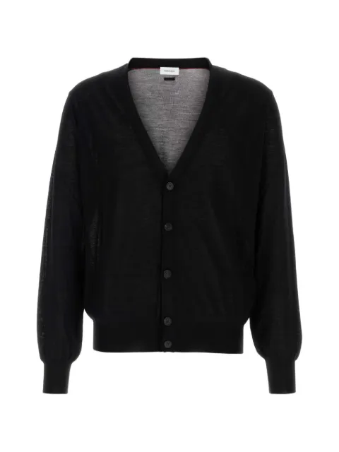 Ferragamo Black wool blend cardigan