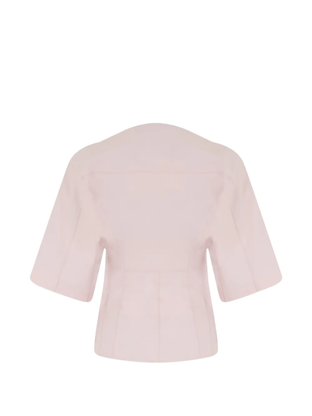 Jacquemus Blouse met verborgen sluiting en wijde mouwen Roze