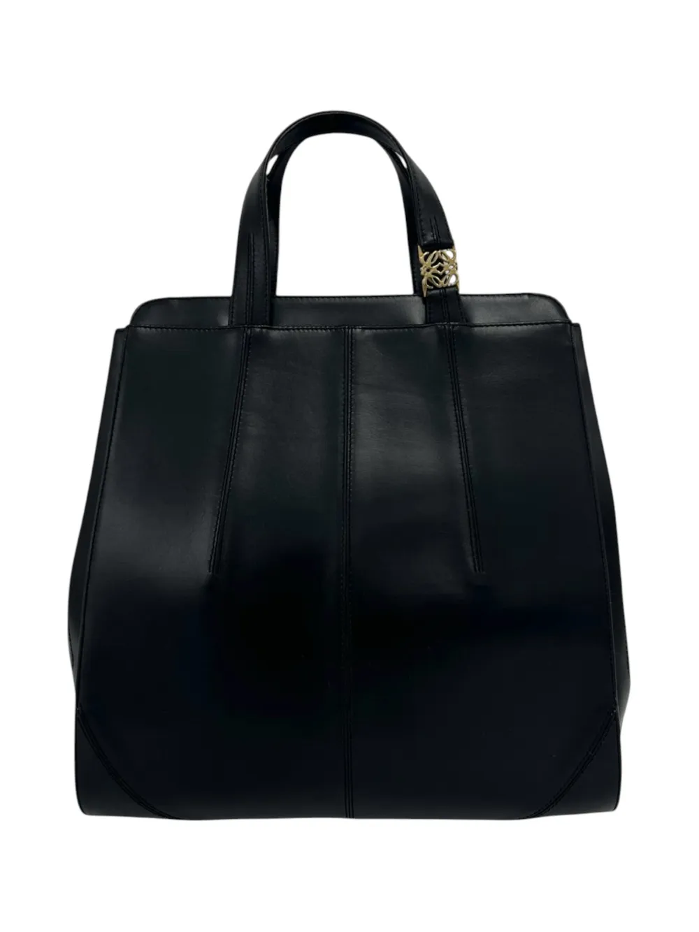 Loewe Pre-Owned 2010-2026 Leather tote bag - Schwarz