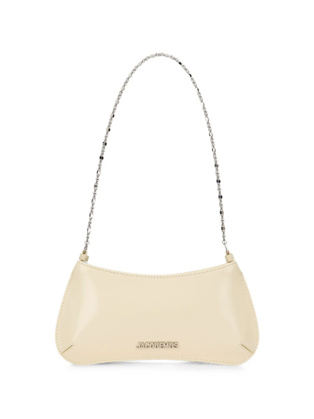 Jacquemus Bisou Chain leather shoulder bag - Toni neutri
