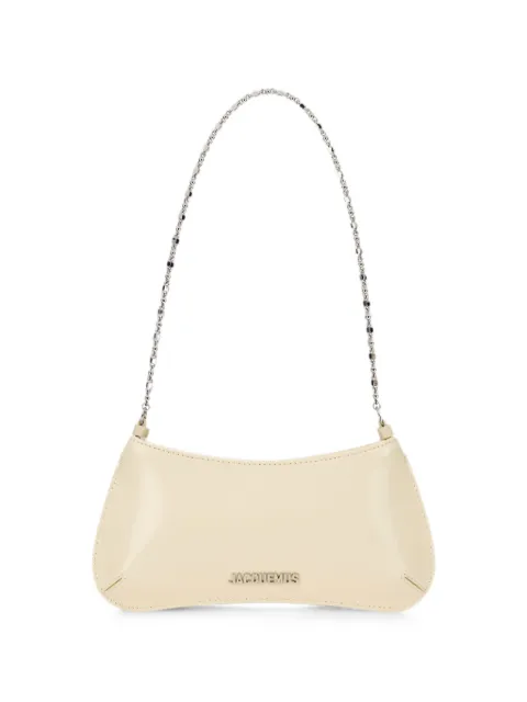 Jacquemus bolso de hombro Bisou de piel con cadena