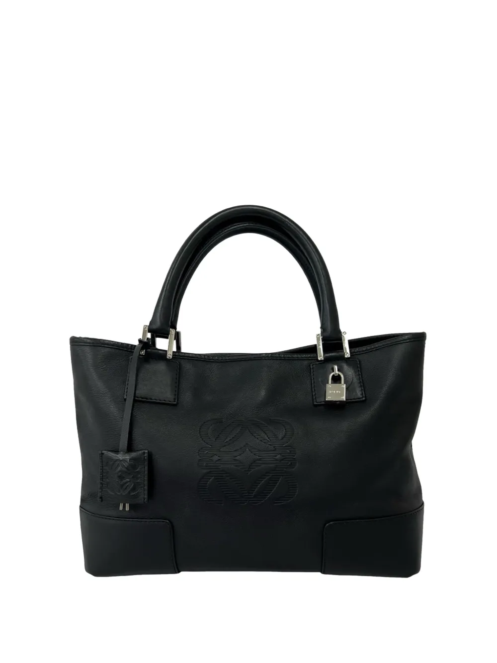 Loewe Pre-Owned 20th Century Leather Fusta 28 tote bag - Schwarz