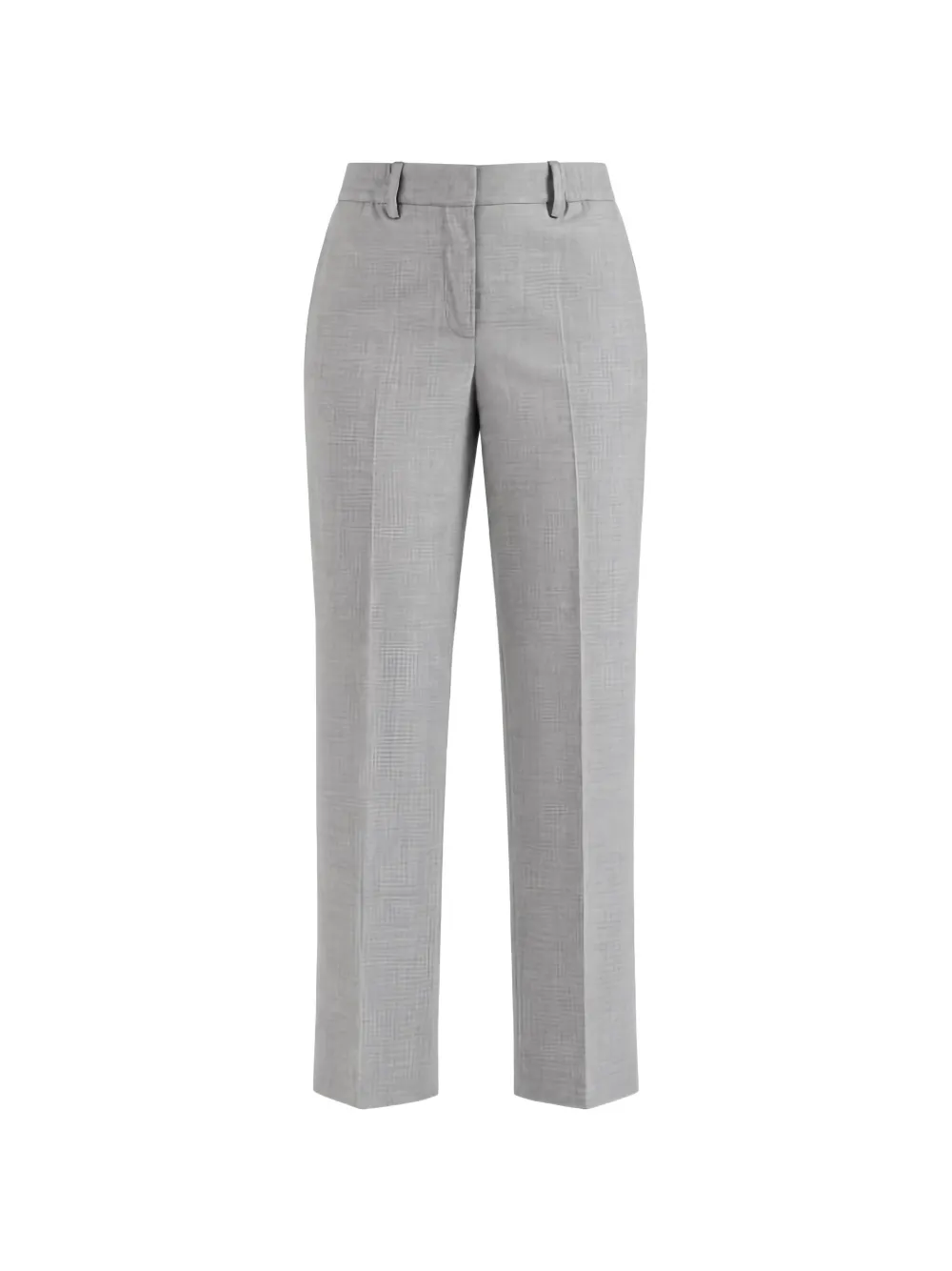 Seventy elasticated-waistband cropped trousers - Grau