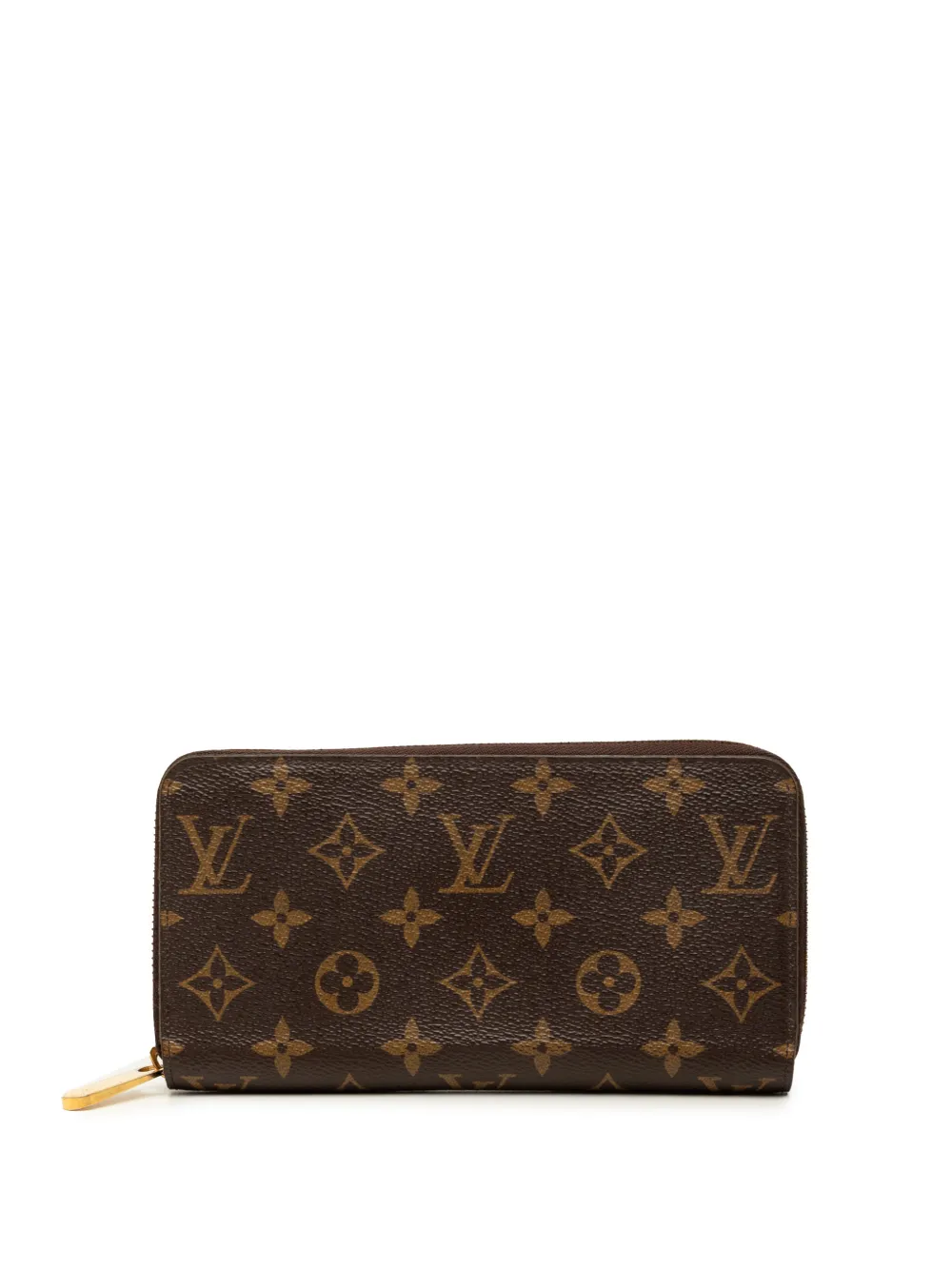 Louis Vuitton Pre-Owned 2021-2026 Monogram Zippy Wallet long wallets - Braun