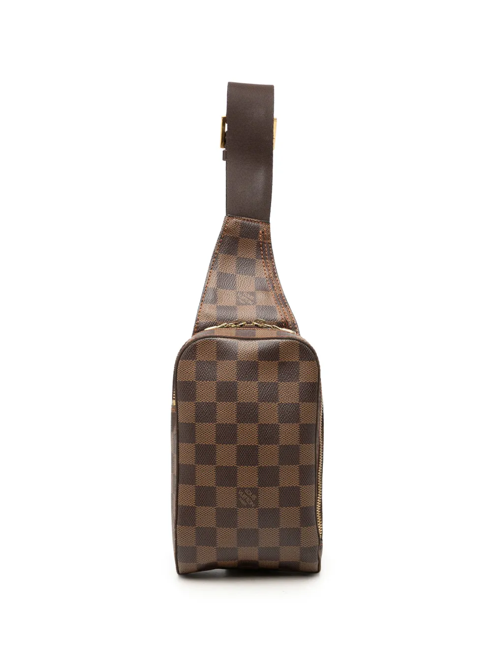 Louis Vuitton Pre-Owned 2004 Damier Ebene Geronimos crossbody bag - Marrone
