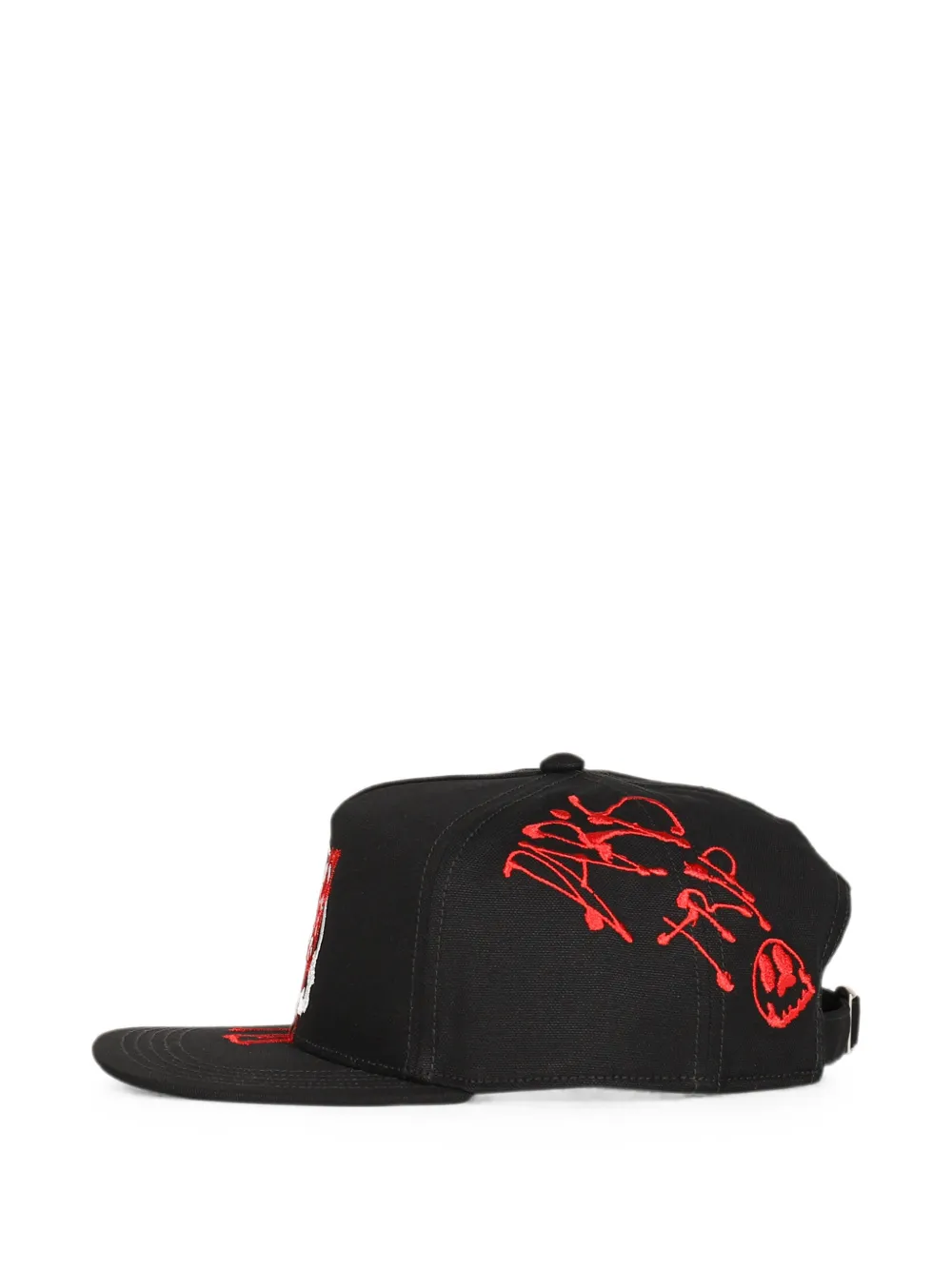Y-3 Chito pet met grafische print Zwart