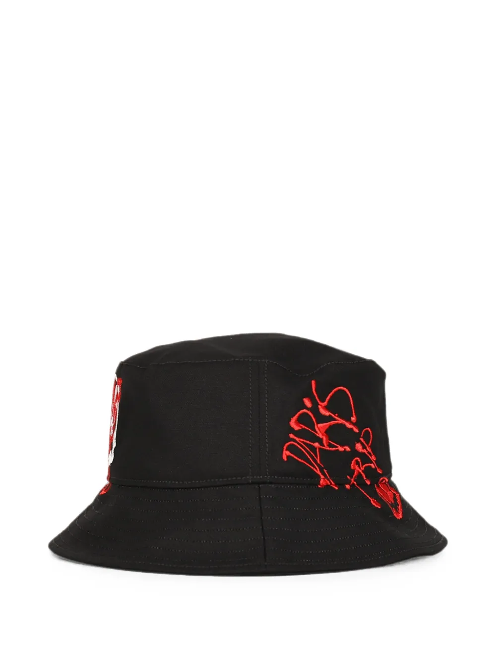 Y-3 Chito vissershoed met grafische print Zwart