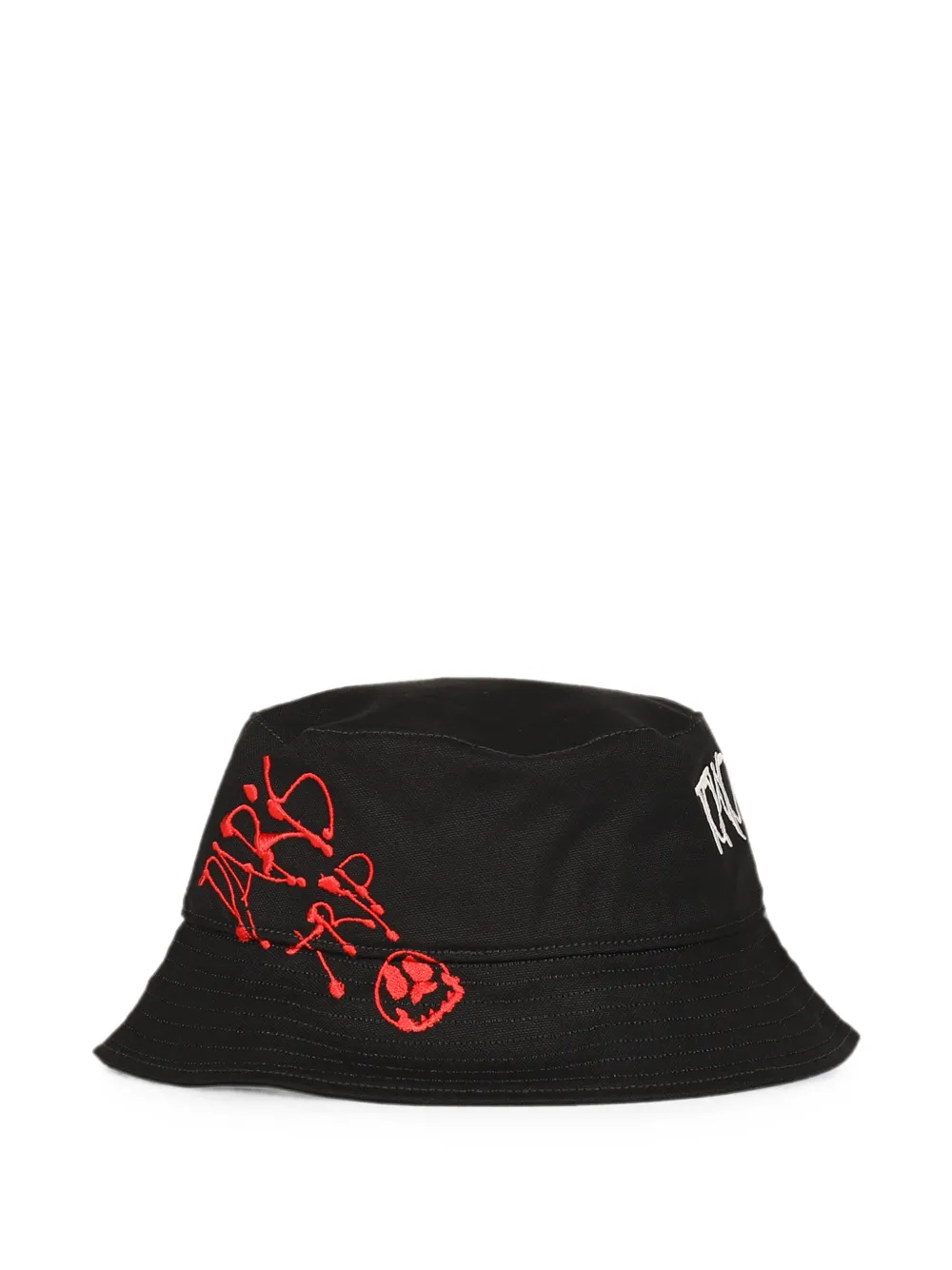 Y-3 Chito vissershoed met grafische print Zwart