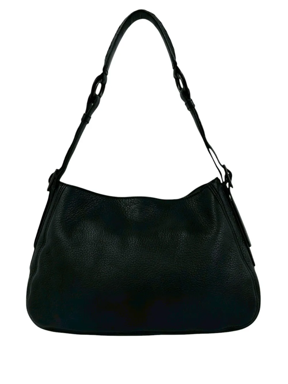 Bottega Veneta Pre-Owned 20th Century Leather Intrecciato Strap shoulder bag - Schwarz