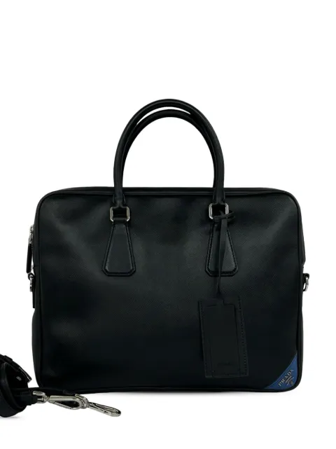 Prada Pre-Owned 2010-2026 Saffiano business bag