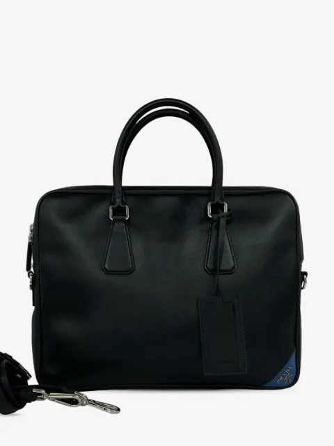 Prada Pre-Owned 2010-2026 Saffiano business bag