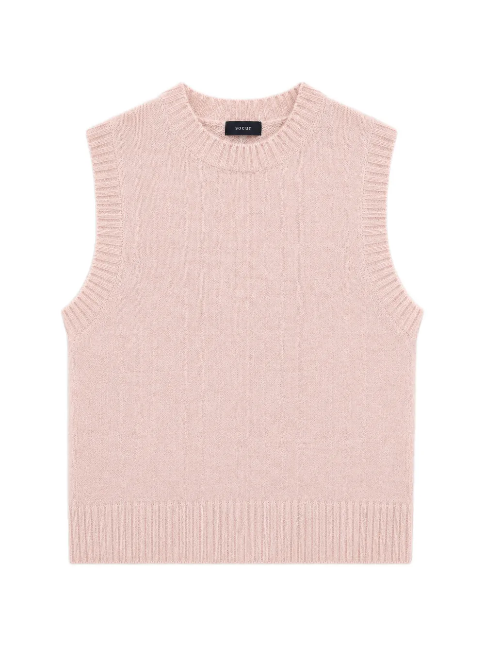 Soeur Namaste sleeveless knitted vest