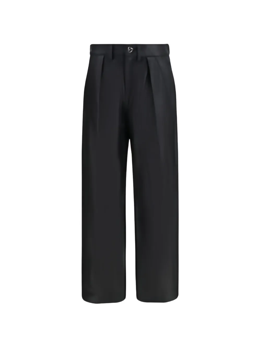 Kristina Ti pleated wide-leg trousers - Nero