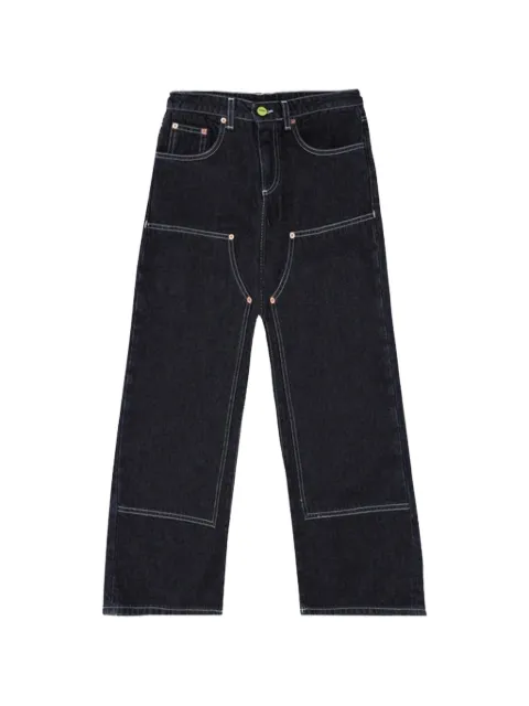 Barrow kids コントラストステッチ ジーンズ