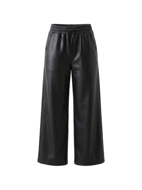 DISCLAIMER pantalones de piel artificial con cordones