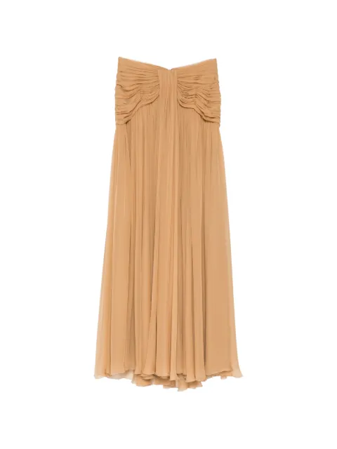 Zuhair Murad draped slit skirt