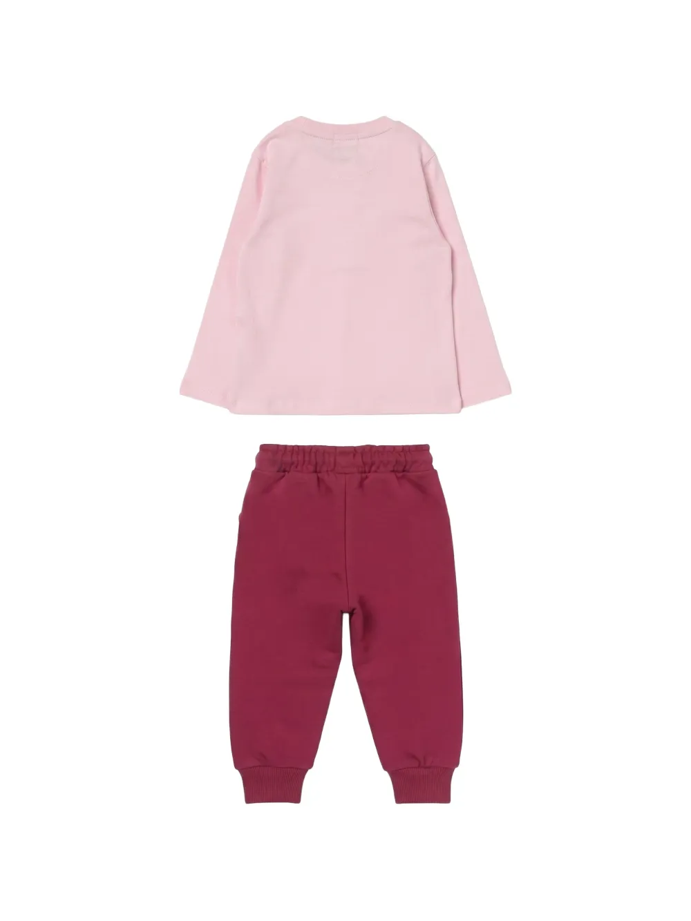 John Richmond Junior Trainingspak met logoprint Roze