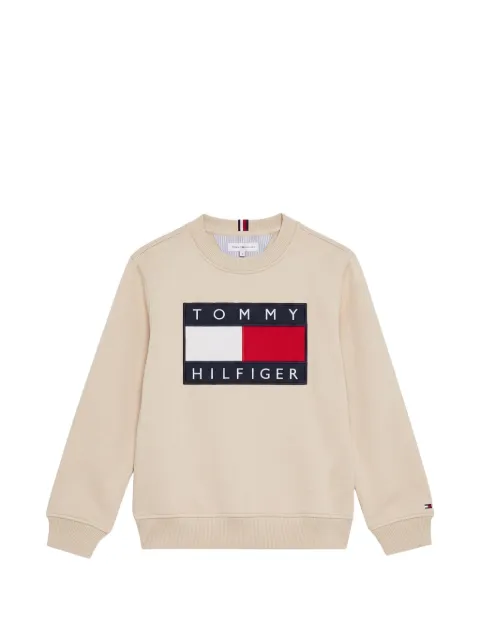 Tommy Hilfiger Junior sweatshirt med logomærke og rund hals