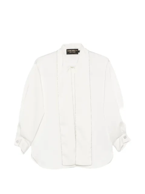 SIMONA CORSELLINI crystal-embellished blouse