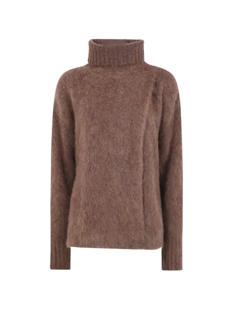 Uma Wang roll-neck alpaca-wool sweater