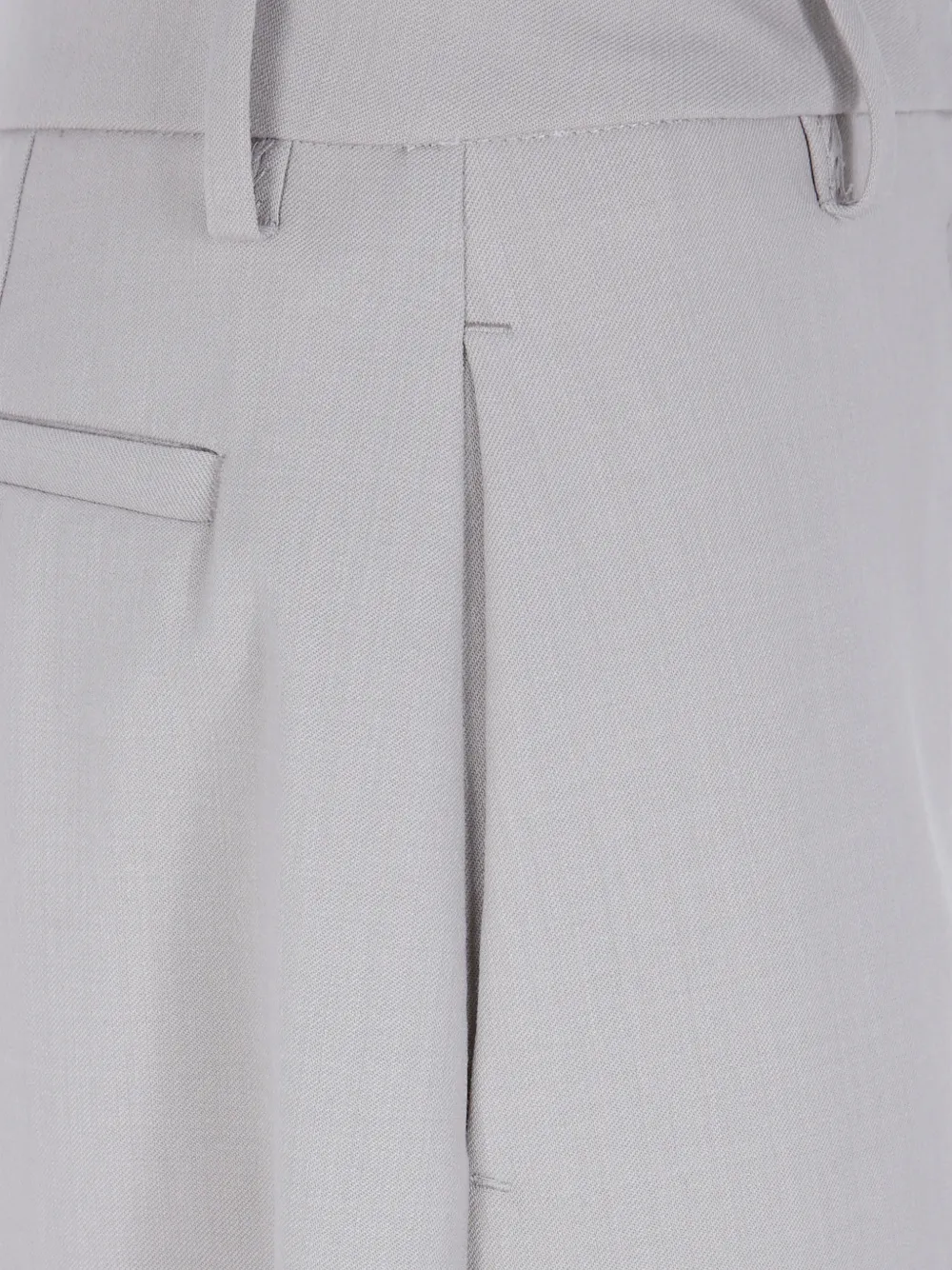 THELATEST Broek met wijde pijpen Grijs