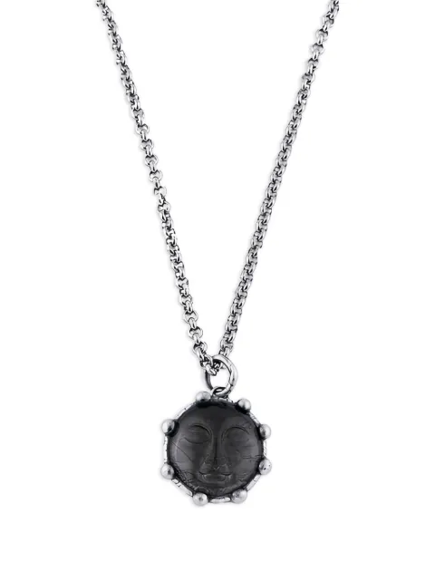 POISONED HEARTS collar de cadena con dije