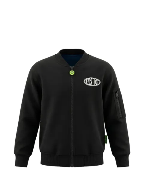Barrow kids logo-print zip-up sweatshirt