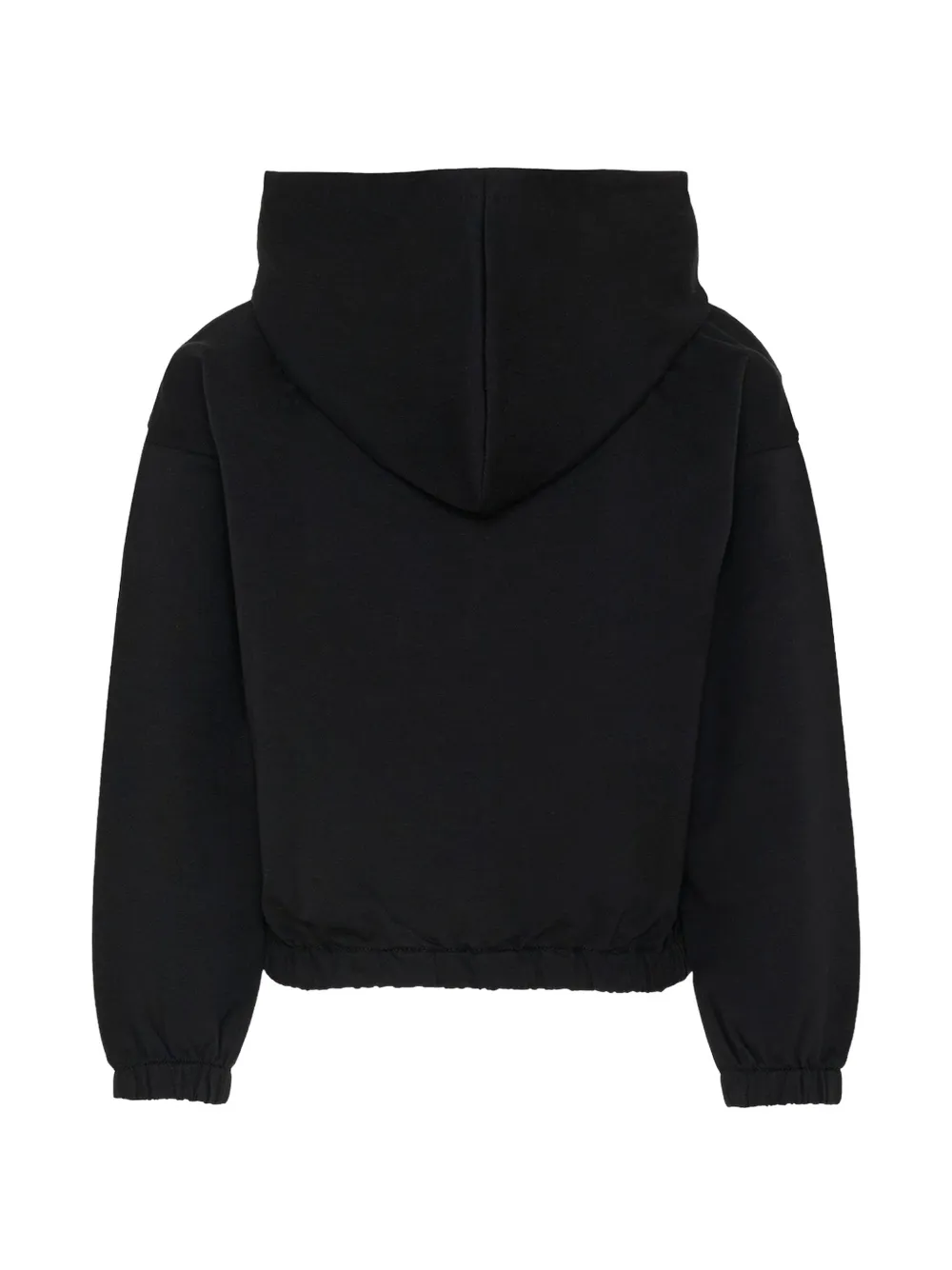 Moschino Kids Hoodie met teddybeerprint Zwart