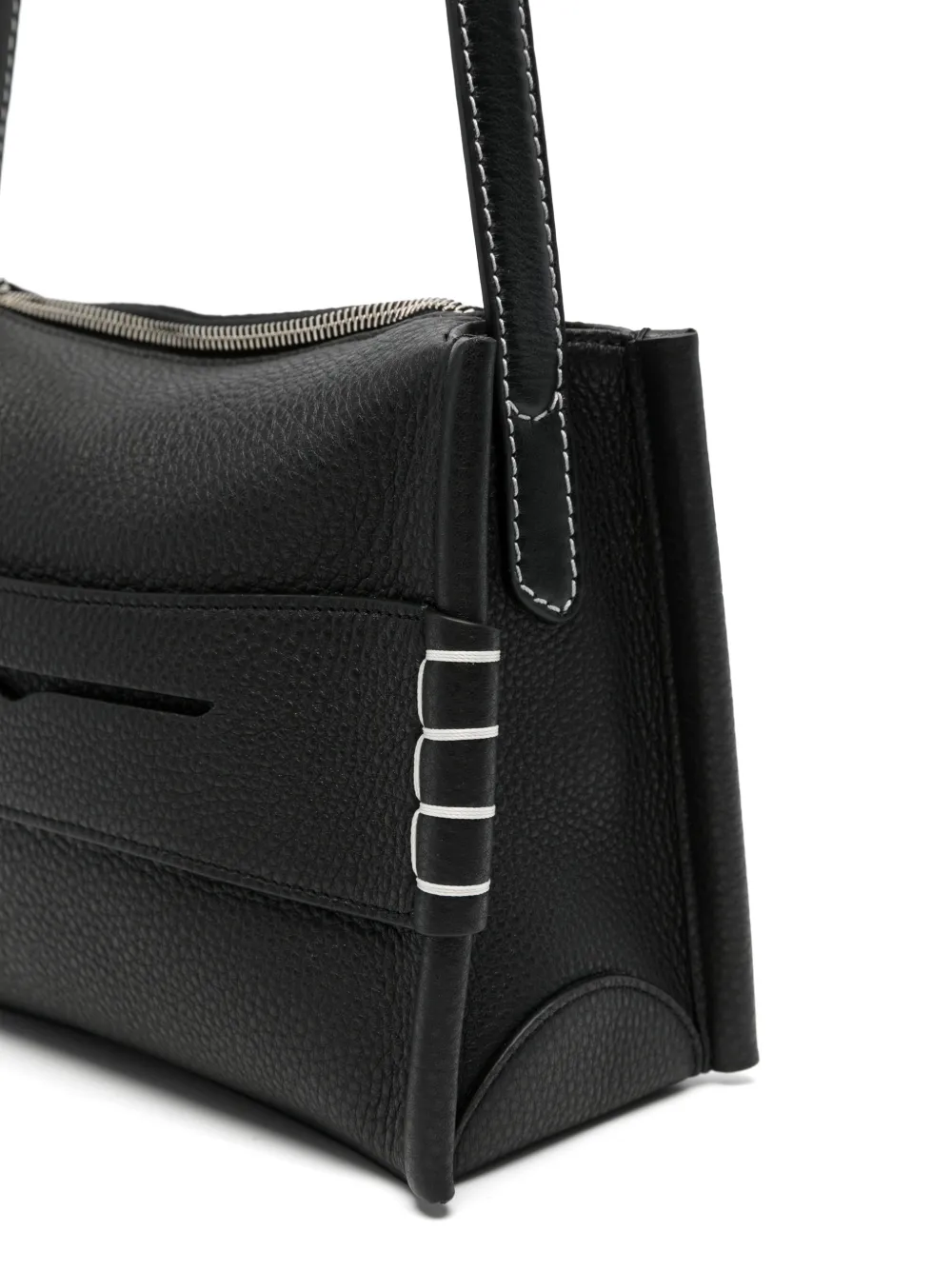 JW Anderson Kleine Loafer messengertas Zwart